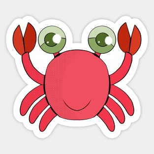 Nice crab Sticker